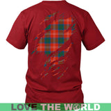 Chisholm Tartan Shirt Or Tartan Hoodie In Me TH8 - chisholm-in-me-t-shirt-s12-shirts-1sttheworld_2_311