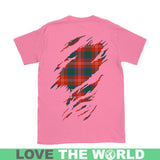 Chisholm Tartan Shirt Or Tartan Hoodie In Me TH8 - chisholm-in-me-t-shirt-s12-shirts-1sttheworld_6_566