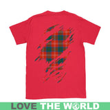 Chisholm Tartan Shirt Or Tartan Hoodie In Me TH8 - chisholm-in-me-t-shirt-s12-shirts-1sttheworld_7_527