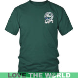 Cochrane Tartan Shirt Or Tartan Hoodie In Me TH8 - cochrane-in-me-t-shirt-s12-district-unisex-dark-green-s-shirts-1sttheworld_169