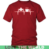 COFFEE CANADA NH1 - coffee-canada-nh1-district-unisex-shirt-red-s-t-shirts-1sttheworld_735