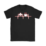COFFEE CANADA NH1 - coffee-canada-nh1-gildan-womens-t-shirt-black-s-shirts-1sttheworld_332
