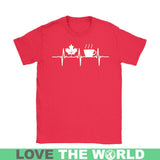 COFFEE CANADA NH1 - coffee-canada-nh1-gildan-womens-t-shirt-red-s-shirts-1sttheworld_731