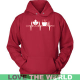 COFFEE CANADA NH1 - coffee-canada-nh1-unisex-hoodie-red-s-t-shirts-1sttheworld_587