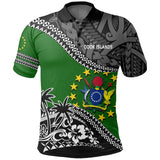 Cook Islands Polo Shirt Fall In The Wave K9 - cook_polo_mk_1