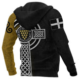 Cornwall Hoodie - Cornish Celtic Cross K4 - cornwall-celtic-cross-mk-3