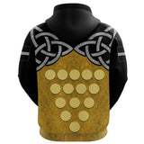 Cornwall Celtic Knot Hoodie K4 - cornwall-celtic-knot-hoodie-back