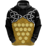 Cornwall Celtic Knot Hoodie K4 - cornwall-celtic-knot-hoodie