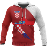Croatia Map Special Hoodie A5 - croatia_2