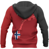 Norway Map Special Hoodie A5 - cxvxx