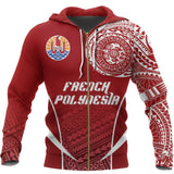 French Polynesia Active Special Zipper Hoodie A7 - d22wx_copy