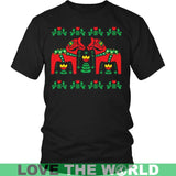 DALAHORSE SWEDEN T-SHIRTS NH1 - dalahorse-sweden-t-shirts-nh1-district-unisex-shirt-black-s-1sttheworld_533