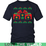 DALAHORSE SWEDEN T-SHIRTS NH1 - dalahorse-sweden-t-shirts-nh1-district-unisex-shirt-navy-s-1sttheworld_728