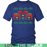 DALAHORSE SWEDEN T-SHIRTS NH1 - dalahorse-sweden-t-shirts-nh1-district-unisex-shirt-royal-blue-s-1sttheworld_799