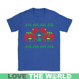 DALAHORSE SWEDEN T-SHIRTS NH1 - dalahorse-sweden-t-shirts-nh1-gildan-womens-shirt-royal-blue-s-1sttheworld_595