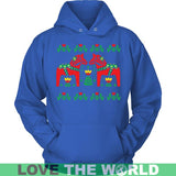 DALAHORSE SWEDEN T-SHIRTS NH1 - dalahorse-sweden-t-shirts-nh1-unisex-hoodie-royal-blue-s-1sttheworld_473