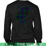 Davidson Tartan Shirt Or Tartan Hoodie In Me TH8 - davidson-in-me-t-shirt-s12-shirts-1sttheworld_1_807