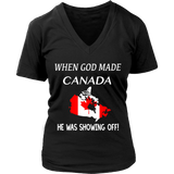 When God Made Canada, He Was Showing Off T-Shirt P1 - dethjb6f1w_yrxP8nj49bV2rsRVRUfAbdyByPrVtpBlack