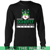 Ireland T-shirt - Doherty Legend A9 - doherty-irish-legend-t-shirt-x1-district-long-sleeve-black-s-shirts-1sttheworld_140