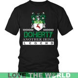 Ireland T-shirt - Doherty Legend A9 - doherty-irish-legend-t-shirt-x1-district-unisex-black-s-shirts-1sttheworld_203