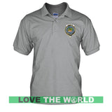 Tartan Polo Shirt - Douglas Badge (Men's) A9 - douglas-badge-tartan-mens-polo-t-shirt-a9-oxford-s-shirts-1sttheworld_602