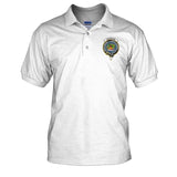 Tartan Polo Shirt - Douglas Badge (Men's) A9 - douglas-badge-tartan-mens-polo-t-shirt-a9-white-s-shirts-1sttheworld_530