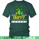 Ireland T-shirt - Duffy Legend A9 - duffy-irish-legend-t-shirt-x1-district-unisex-dark-green-s-shirts-1sttheworld_196