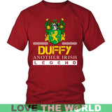 Ireland T-shirt - Duffy Legend A9 - duffy-irish-legend-t-shirt-x1-district-unisex-red-s-shirts-1sttheworld_222