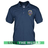 Tartan Polo Shirt - Elliot Badge (Men's) A9 - elliot-badge-tartan-mens-polo-t-shirt-a9-j-navy-s-shirts-1sttheworld_377