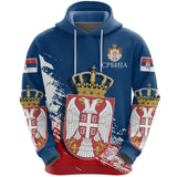 Serbia Special Hoodie - Blue Version A7 - f4egvrv