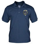 Forbes Tartan Polo Shirt In Me Clan Badge K7 - f7df30f1f4b1a545a0d1a20d54fc6e65