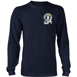 Fleming Tartan Shirt Or Tartan Hoodie In Me TH8 - fleming-in-me-t-shirt-s12-district-long-sleeve-navy-s-shirts-1sttheworld_183