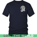 Fleming Tartan Shirt Or Tartan Hoodie In Me TH8 - fleming-in-me-t-shirt-s12-district-unisex-navy-s-shirts-1sttheworld_346