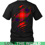 Fraser Tartan Shirt Or Tartan Hoodie In Me TH8 - fraser-in-me-t-shirt-n8-shirts-1sttheworld_2_819