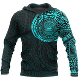American Samoa In My Heart Polynesian Hoodie Blue A7 - french_ams_bluez_1