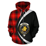 Tartan Zip Up Hoodie - Clan McIver Modern Zip Up Hoodie - Circle Style Unisex - front_1_01d87d58-75cb-467f-b238-99b44d2082d6