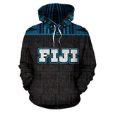 Fiji Tapa Pattern Hoodie - Blue NN5 - front_1_0affc137-c9c2-4e16-aaac-b16cbe5d9905