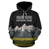 The Granite Peaks Of Grand Teton National Park Hoodie - Black Version - BN14 - front_1_1d85ee00-b439-4748-a13a-2ab0b5b8111c