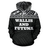 Wallis And Futuna All Over Hoodie - Black Version - BN04 - front_1_25c7695c-0630-44ab-af6d-d29e995b0748