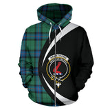 Tartan Zip Up Hoodie - Clan Armstrong Ancient Zip Up Hoodie - Circle Style Unisex - front_1_33cfeaba-16ce-4824-a479-9aa0c26a384d