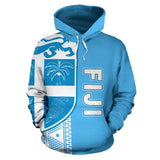 Fiji Polynesian Tapa Hoodie - Blue Line - BN11 - front_1_3769640f-3432-4f39-9ae5-2d61a7ed5447