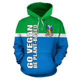 Vegan Hoodie - Be Plant-Based - BN15 - front_1_3e942855-9695-4fb8-b329-c53f9eaf5bb6