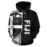 Fiji Polynesian Tapa Hoodie - White Line - BN11 - front_1_56c6b808-b91b-437b-8d42-5d2c259d97ed