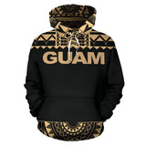 Guam Polynesian All Over Hoodie - Gold Version - BN04 - front_1_5e51e154-e4fa-4e76-96f6-6a0e5c09e7ba