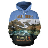 Lake Louise - Banff National Park All Over Print Hoodie - BN15 - front_1_60a2bf35-7e01-48fe-9cbd-010e8073385b