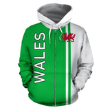 Wales All Over Zip-Up Hoodie - Straight Version - Bn04 - front_1_6b6f7dfb-1025-4aa8-866a-f4d8c81ce869