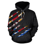 French Polynesia All Over Hoodie - Scratch Style - Bn09 - front_1_76224969-3f74-47e7-90d9-94f2780d1fa6