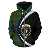 Tartan Zip Up Hoodie - Clan Aiton Zip Up Hoodie - Circle Style Unisex - front_1_81a78262-5887-407a-806a-727605773c17