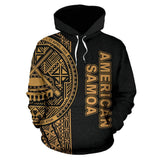 American Samoa Polynesian Hoodie - Yellow Line - BN11 - front_1_93bd6668-0a52-4227-a798-bc99014de576