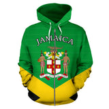 Jamaica Hoodie Coat Of Arms Flag Color Zip-Up Th5 - front_1_99634bd0-f548-4037-afe8-40505da1fef1